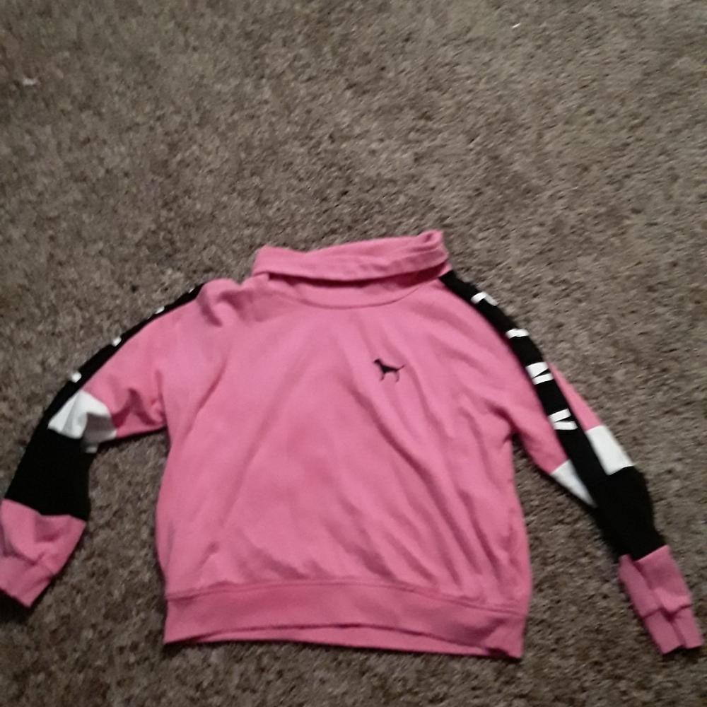 Pink Victoria secret sweatshirt